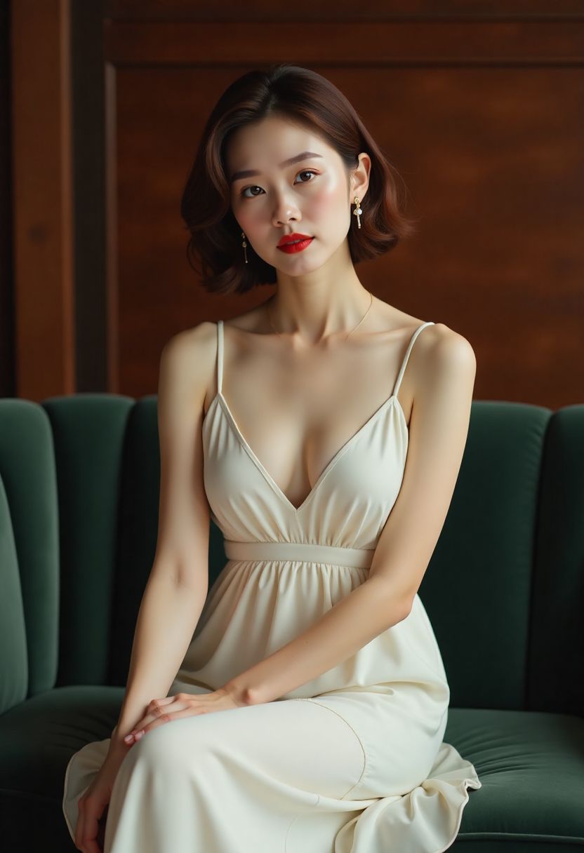 旧戏院外墙上的影像放映